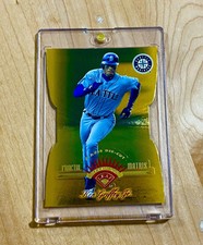 1997 Leaf Fractal Matrix Gold Die-Cut #204 Ken Griffey Jr