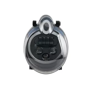 Faro LED negro para moto con lámpara de circulación diurna para Yamaha Vmax 1700 - Imagen 1 de 6