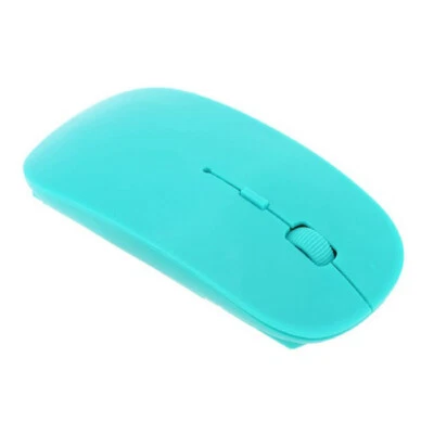 Wireless Computer Slim Mouse 1600 DPI USB Optical 2.4G Receiver For PC Laptop - Image 1 of 4