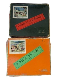 RARE lot Puzzles anciens MICKEY et Compagnie partie de pêche Jouets VERA Disney - Picture 1 of 2