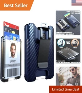 Versatile Card Holder with Multi-Carry Design - Securely Protects 1-4 Cards - Picture 1 of 8