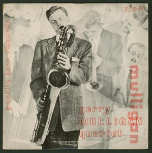 Gerry Mulligan Quartet 10" VG+ Record . Pacific Jazz Presents. Hollywood 1953 - Picture 1 of 4