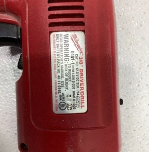 VTG Milwaukee 12V Hi Torque Driver Drill Metal Tray Drawer Included & papers - Picture 1 of 8