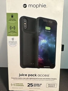Mophie Juice Pack Air Battery Case For iPhone X, XS - Black. NEW - Picture 1 of 5
