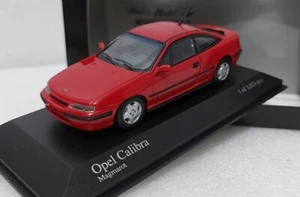 Opel Calibra 2.0i 1990 Red 1:43 Minichamps 400045720 EXTREMELY RARE!! (3) - Picture 1 of 17