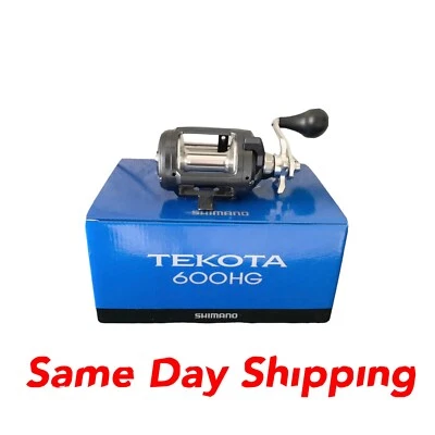 Shimano Tekota 600HGA Conventional Saltwater Freshwater Fishing Reel - TEK600HGA