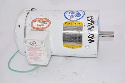 BALDOR Industrial Motor VWDM3558T 3 Phase 2HP 208-230/460V 6.5-6.2/3.1 Amps 1725 - Image 1 of 4
