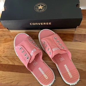 *NEW* Vintage Y2K Converse All star Bubblegum Pink Cutaway Slide 9w / 7m - Picture 1 of 8