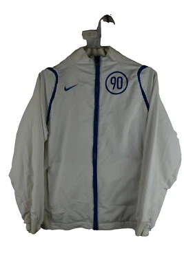 Nike Boys Vintage Zip up Track Jacket Age 12/13 White Kids Sports Football - Image 1 of 4