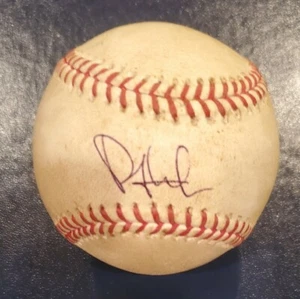 PHIL HUGHES , YANKEES SIGNED RAWLINGS OFFICIAL MLB GAME USED BASEBALL. COA. - Picture 1 of 12