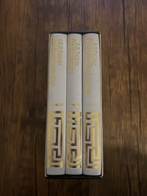 J R R Tolkien - The Lord of the Rings - 1977 - Folio Society 1st Edition Set VGC - Image 1 of 4