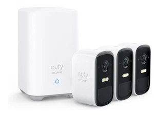 eufyCam 2C 180Day Battery Life, HD1080p, IP67 Weatherproof,NightVision,3-Cam Kit - Picture 1 of 7