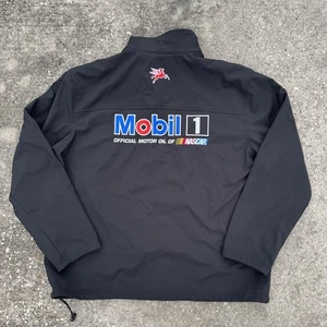 Mobil 1 Racing Full-Zip Softshelljacke schwarz mit Ärmeltasche Herren XL - Bild 1 von 6