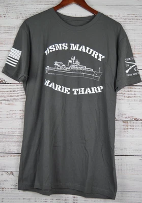 Grunt Estilo Para Hombre USNS Maury Marie Tharp US Navy Camiseta Camisa Talla Grande NUEVA Foto 1 de 4
