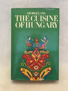 1971 CUISINE OF HUNGARY George Lang HB DJ Seymour Chwast Cover Unstated 1st Ed - Picture 1 of 9