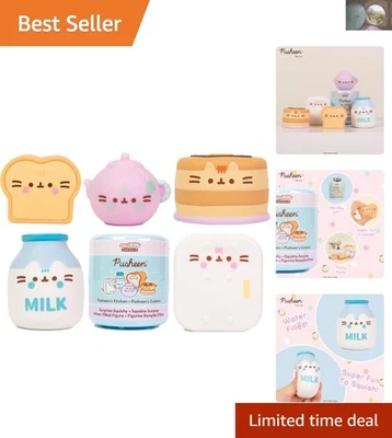 Brinquedo Squishy Pusheen The Cat Kitchen Series - Perfeito para alívio do estresse e presente - Imagem 1 de 4