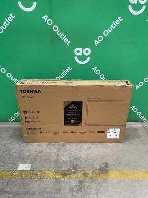 Toshiba Smart TV HDR LED 40 Inch WiFi - Black - E Rated 40LV2553DB #LF114260 - Image 1 of 4