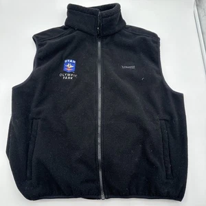 Marker Black Fleece Utah Olympic 2002 Park Vest - Picture 1 of 13