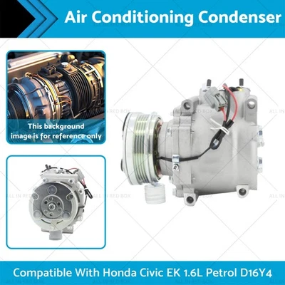Air Con AC Compressor Suitable for Honda Civic EK 1.6L Petrol D16Y4 01/95-12/00 - Image 1 of 4