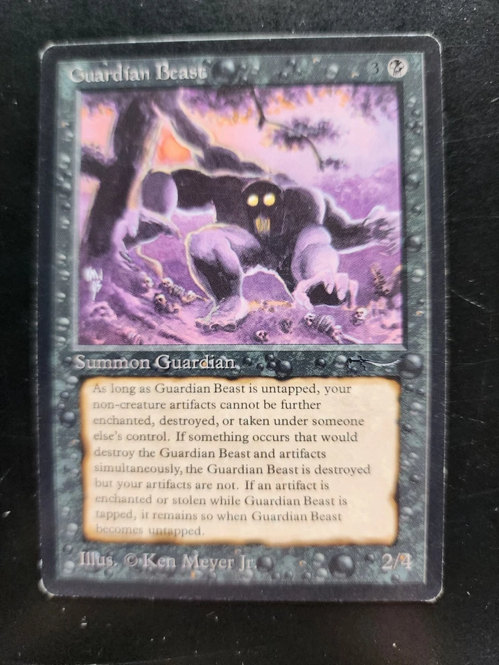 Guardian Beast Magic: the Gathering x1 Arabian Nights Lightly Played English - Image 1 of 2