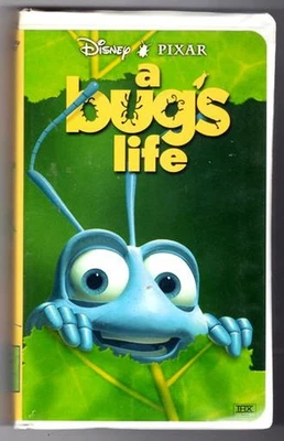 VTG WALT DISNEY-PIXAR VHS TAPE 1998 A BUGS LIFE LIMITED EDITION FLIK COVER + BNS - Image 1 of 4