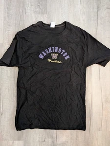 OVB Washington Huskies Grafik T-Shirt Größe 2XL schwarz lila kurzarm  - Bild 1 von 5