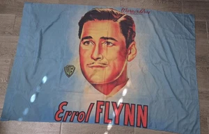 ERROL FLYNN, Adventures of Captain Fabian, 1951, #10479 FAHNENGROß Wandbehang - Bild 1 von 2