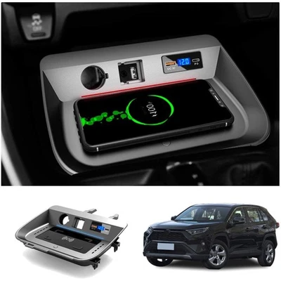 Qi Wireless Charging Pad for Toyota 2019-2025: Fast, Easy & Efficient Charging - Image 1 of 4