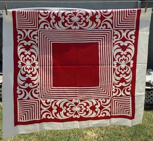 Cotton Tablecloth Unbranded 52X48 Awesome Cloth Polynesian? - Picture 1 of 4