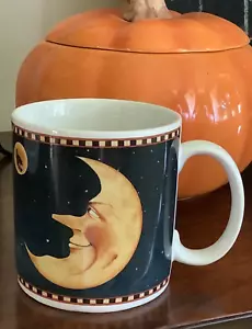 David Carter braun Halloween Kaffeebecher ""PUMPKIN HOHL"" Sakura Hexe Mond 2002 - Bild 1 von 5