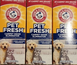 Arm Hammer Carpet Odor Eliminator, Pet Fresh 30 oz. 3 pack - Picture 1 of 3