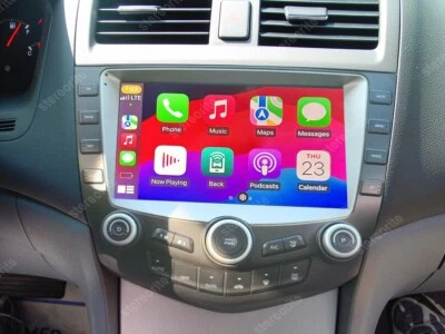 CarPlay Android 14 Head Unit GPS Player For Honda Accord 2003-2007 Stereo Radio - Image 1 of 4