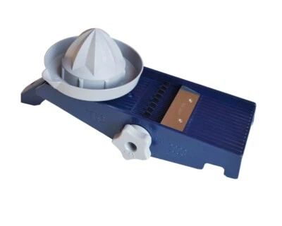 Original TNS 2000 Gemüsehobel Reibe Küchenhobel Gemüsereibe Blau - Bild 1 von 4