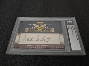 WAITE HOYT 11/13 2009 Razor Sports Icons Update HOF Clean Cut Signature Auto  - Picture 1 of 5