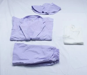 Shein Girl's 4-Piece Sleeveless Short Set with Hat AR8 Lavender Size 11-12Y - Picture 1 of 12