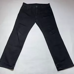 American Eagle Jeans 33x30 Black Wash Air Flex+ Slim Straight Stretch Denim - Picture 1 of 9