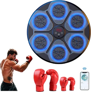 2025 Music Boxing Machine with Two Boxing Gloves, Sport Toys for Kids, Wall Moun - Picture 1 of 6
