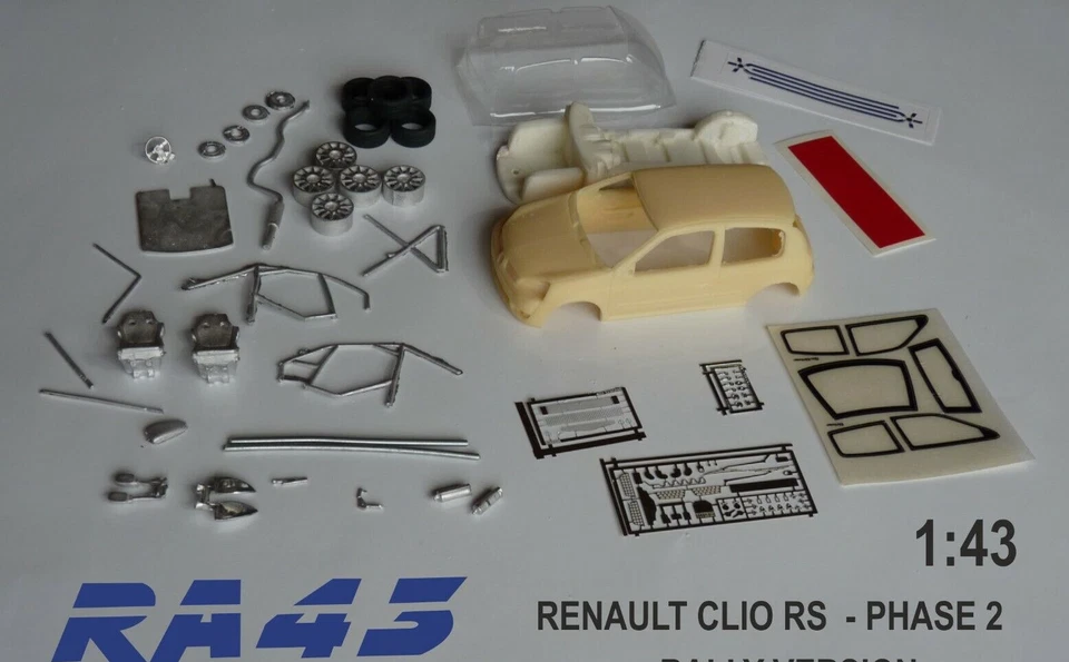 1/43 Kit Renault Clio RS phase 2 rally version - Immagine 1 di 1