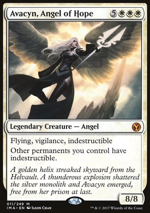 MTG Magic the Gathering Avacyn, Angel of Hope (11/256) Iconic Masters LP - Image 1 of 1