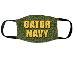 Face Mask -WHOLESALE -Gator Navy Amphibious US Navy Washable/REUSABLE - Picture 1 of 7