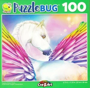 NUEVO Rompecabezas Puzzlebug 100 Piezas ~ Fantasy Dream Horse - Imagen 1 de 1