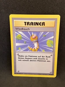 Pokemon Trainer Windböe / Windhauch (Deutsch) - NM siehe Pix - Bild 1 von 6