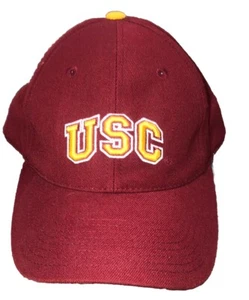 Vintage USC Trojans Hat 7 3/8 Top Of The World Embroidered 100% Wool - Picture 1 of 9