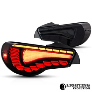 VLAND LED Tail Lights For 2012-2020 Toyota 86 &Subaru BRZ &Scion FR-S Smoke Lens - Picture 1 of 23