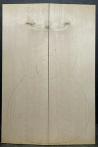 SALVAGED SITKA SPRUCE GUITAR TOP, AAA PARLOR 14" ECO-FRIENDLY TONEWOOD - Picture 1 of 4
