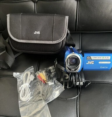 JVC GZ-MG750AU  Everio Hard Drive Video Camera Camcorder W Bag And Accessories - Image 1 of 4
