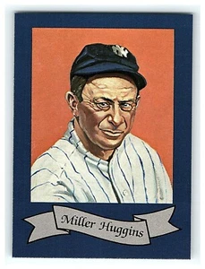 1984 #12 M Huggins Hof 1927 Yankees Ron Lewis Karte Kunstwerk Galasso Renata Ex - Bild 1 von 2