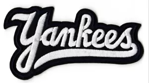 Gestickter Bügelbild Patch Yankees Baseball Team Logo New York Sports - Bild 1 von 3
