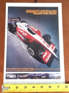 2003 TOYOTA TRD IRL INDYCAR SERIES ORIGINAL AD - Picture 1 of 2