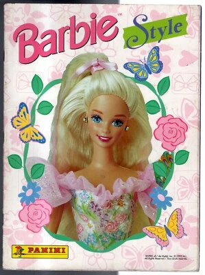 ALBUM FIGURINE BARBIE STYLE NON COMPLETO - PANINI 1995 - Immagine 1 di 2